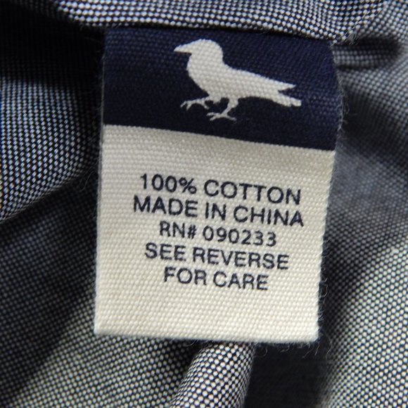 Long Sleeve Button Down Shirt Size M Mens Modern Amusement PacSun Gray - Picture 9 of 11